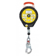 Dispositivo Anticaida Retractil - Cinta 2.5 Mm - Espesor - Largo 6 Mt. - Mosqueton Giratorio - Art. Skyrfa060W - Marca Sky