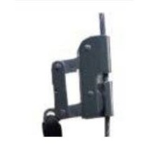 Salvacaidas De Acero Inoxidable Para Cable Acero De 8 Mm. C/ Carabinero Con Amortiguador - Art. Skyh8208 - Marca Sky. (Top