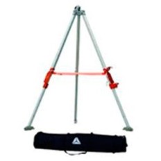Tripode De Aluminio Con Viento Para 3 Usuario - Altura Regulable De 1 74 A 3 02 Mt. - Incluye Bolso Para Transporte
