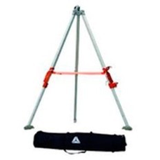 Tripode De Aluminio Con Viento Para 3 Usuario - Altura Regulable De 1 74 A 3 02 Mt. - Incluye Bolso Para Transporte