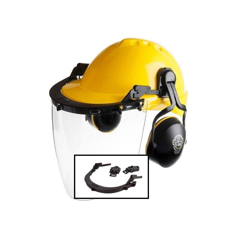 Adaptador Porta Visor Para Utilizar Simultaneamente Visor Facial
