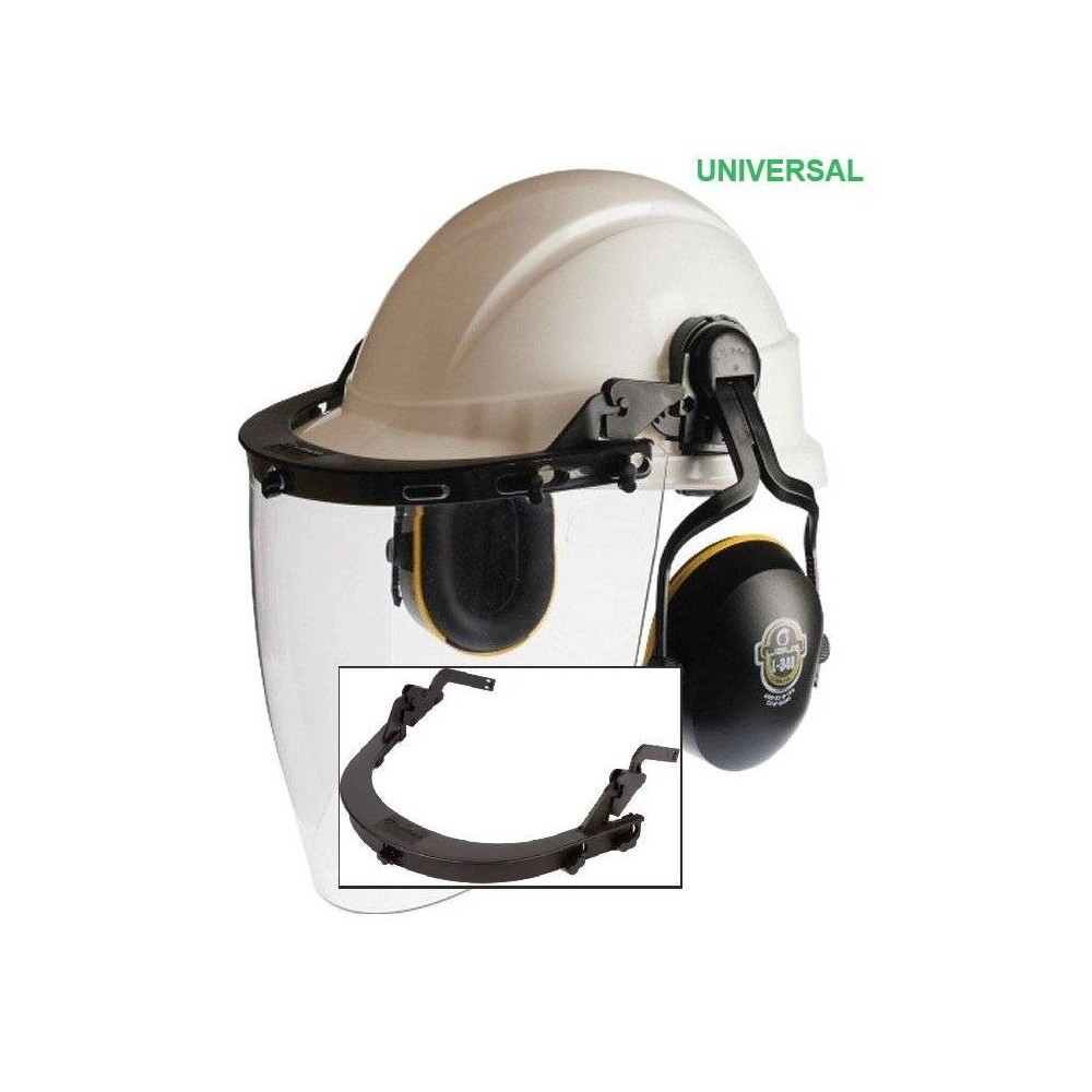 Adaptador Porta Visor Para Utilizar Simultaneamente Visor Facial