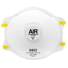 Respirador Descartable D802 Ffp2 Nr . N95 Con Valvula - Marca Air.