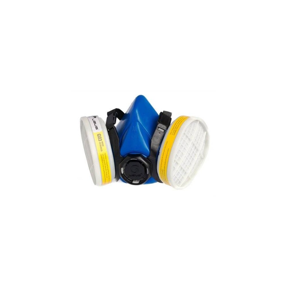 Semimascara Reutilizable – Dos Filtros – Mod. 9000E – Talle Mediano