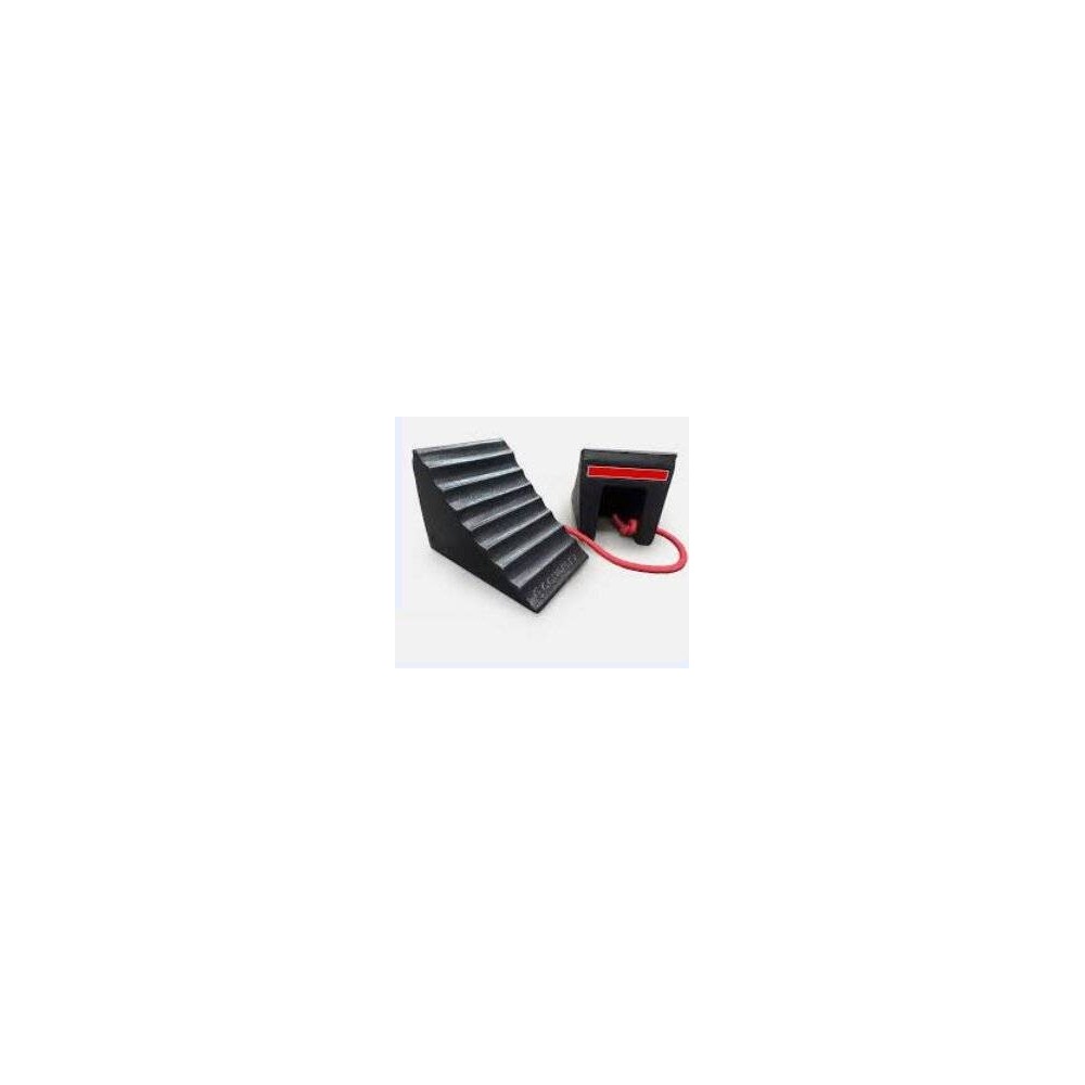 Calzas Para Neumáticos De Pvc Flexible. Estructurada Con Soga De Unión Sin Partes Metálicas. 2 Piezas.