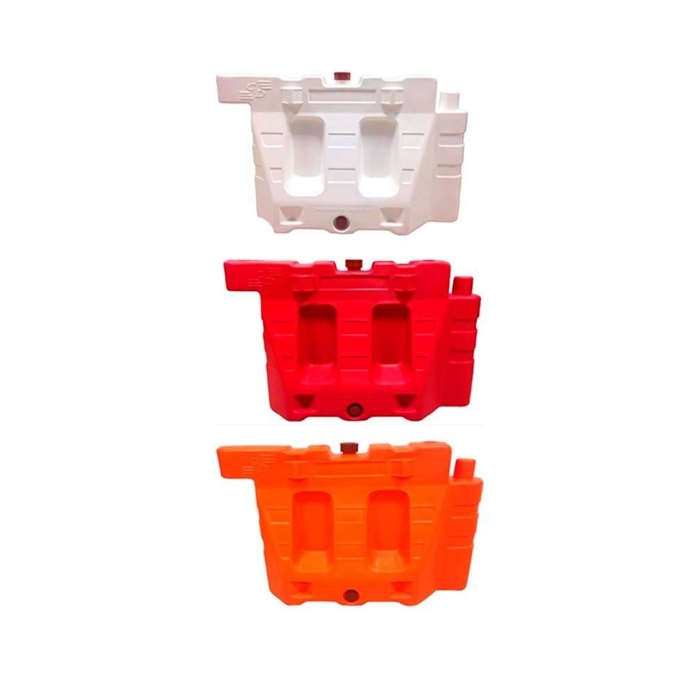 Canalizador Vial Color Naranja Con Alojamiento Para Señalizacion Luminica - Medidas: 1 X 0 70 X 0 40 Mt. - Sin Reflectivos
