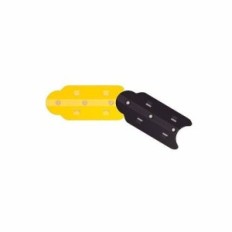 Modulo Garita De Pvc Flexible - Sin Reflectivos - Altura: 2 5 Cm Base: 50 Cm De Ancho X 23 Cm De Pisada (Módulo)- Amarillo