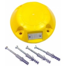 Tacha Reductora De Pvc - Altura 5 5 Cm - Diametro 20 Cm - Cod. Tr-200 (Incluye Elem. De Sujecion).