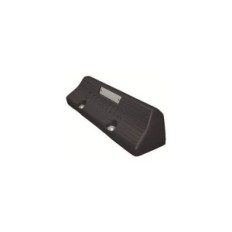 Tope De Estacionamiento De Pvc Flexible. Una Sola Pieza - Con Reflectivos - Altura: 11 Cm - Base: 50 X 15 Cm