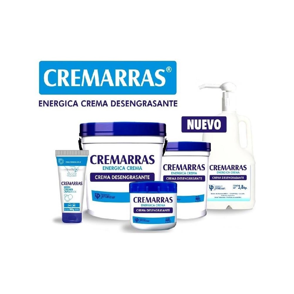 Crema Limpia Y Desengrasa Mano - Fragancia Ala Fresh - Disuelve Y Quita Tinta/ Barnices/Pinturas/Pegamentos/Grases/Aceites