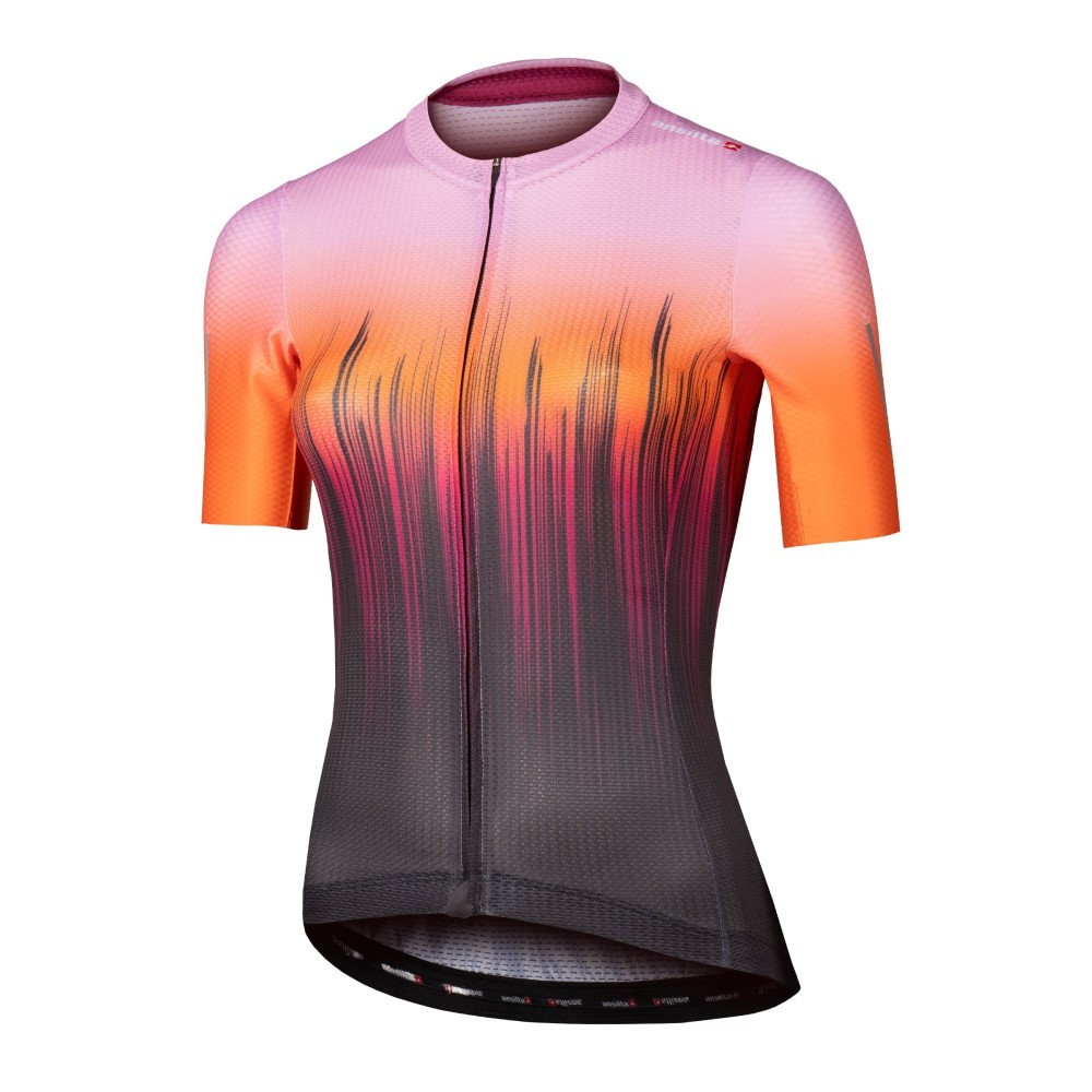 Casaca Ciclismo Ansilta Velka Pro Mujer UPF 30+