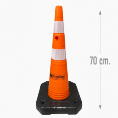 CONO ESTÁNDAR 70CM CON REFLECTIVO